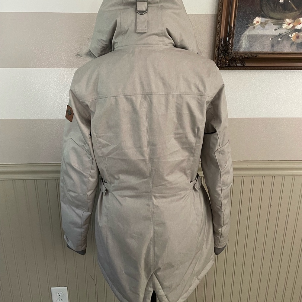 NWOT Columbia Coat Barlow Pass 550 Tur-boDown Omni Heat - Hooded Puffer Sz M - Picture 4 of 16